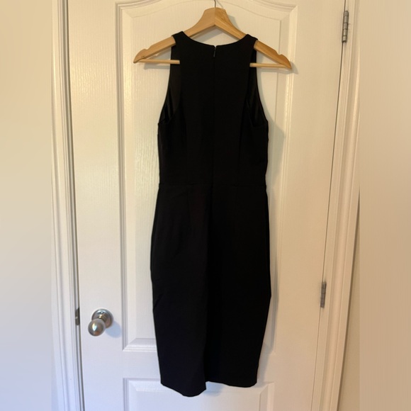 Little Black Dress with Lace up Detailing on Bust | Size 4 | Ever New - Picture 2 of 7